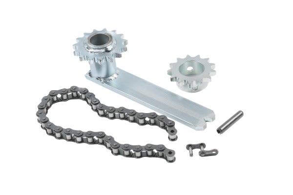 Automatismes BFT - Kit d'accessoires pour ouverture 180° E180 pour moteur ELI