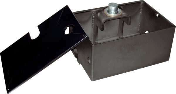 Automatismes BFT - FCS SX Caisson de fondation pour moteur SUB gauche
