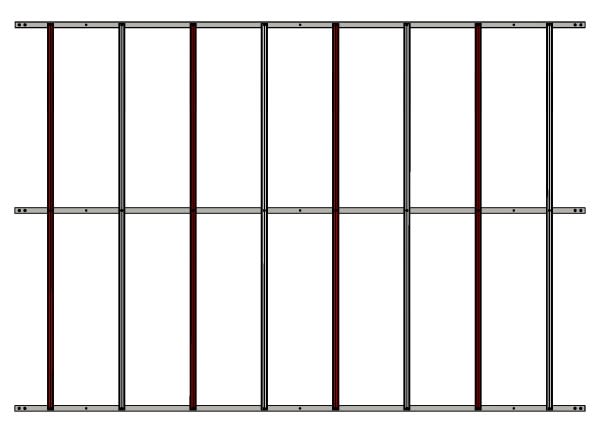Automatismes BFT - Herse full-skirt pro pour ATML h 1,7m long 2m