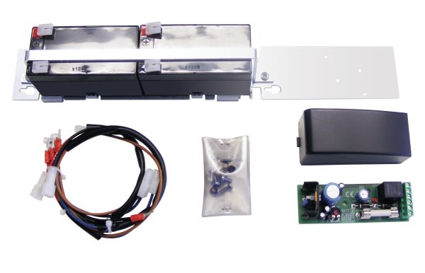 Automatismes BFT - Kit batteries et chargeur barrière levante GIOTTO