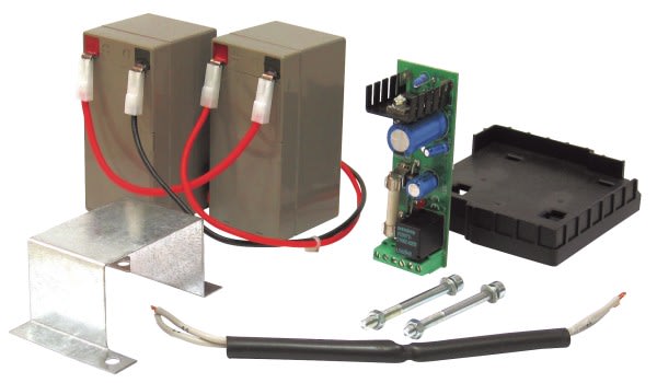 Automatismes BFT - Kit batteries et chargeur pour moteur portail coulissant URANO/ARES