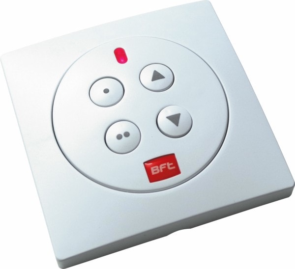 Automatismes BFT - Radiocommande murale MIME PAD 4 canaux à code tournant (rolling code)