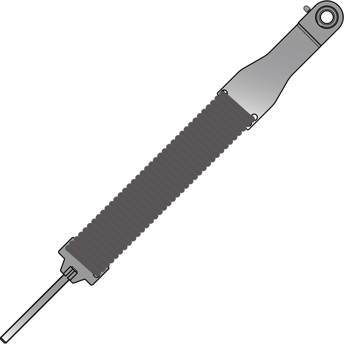 Automatismes BFT - Ressort Noir MLC11 pour barrière levante MAXIMA ULTRA 68