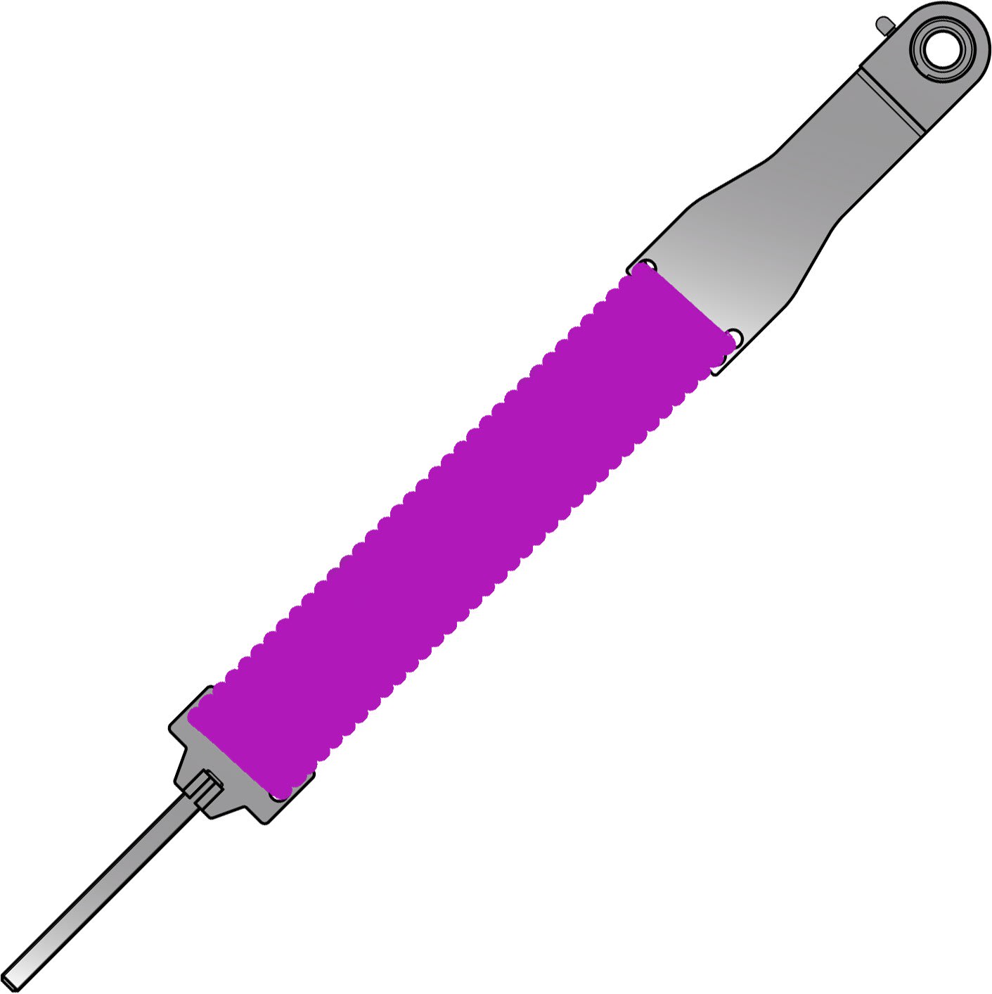 Automatismes BFT - Ressort Violet MLC9.5 pour barrière levante MAXIMA ULTRA 68