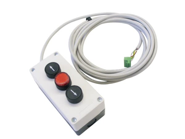 Automatismes BFT - PEGASO up control 5 boite a 3 boutons precâble 5m fonction homme mort