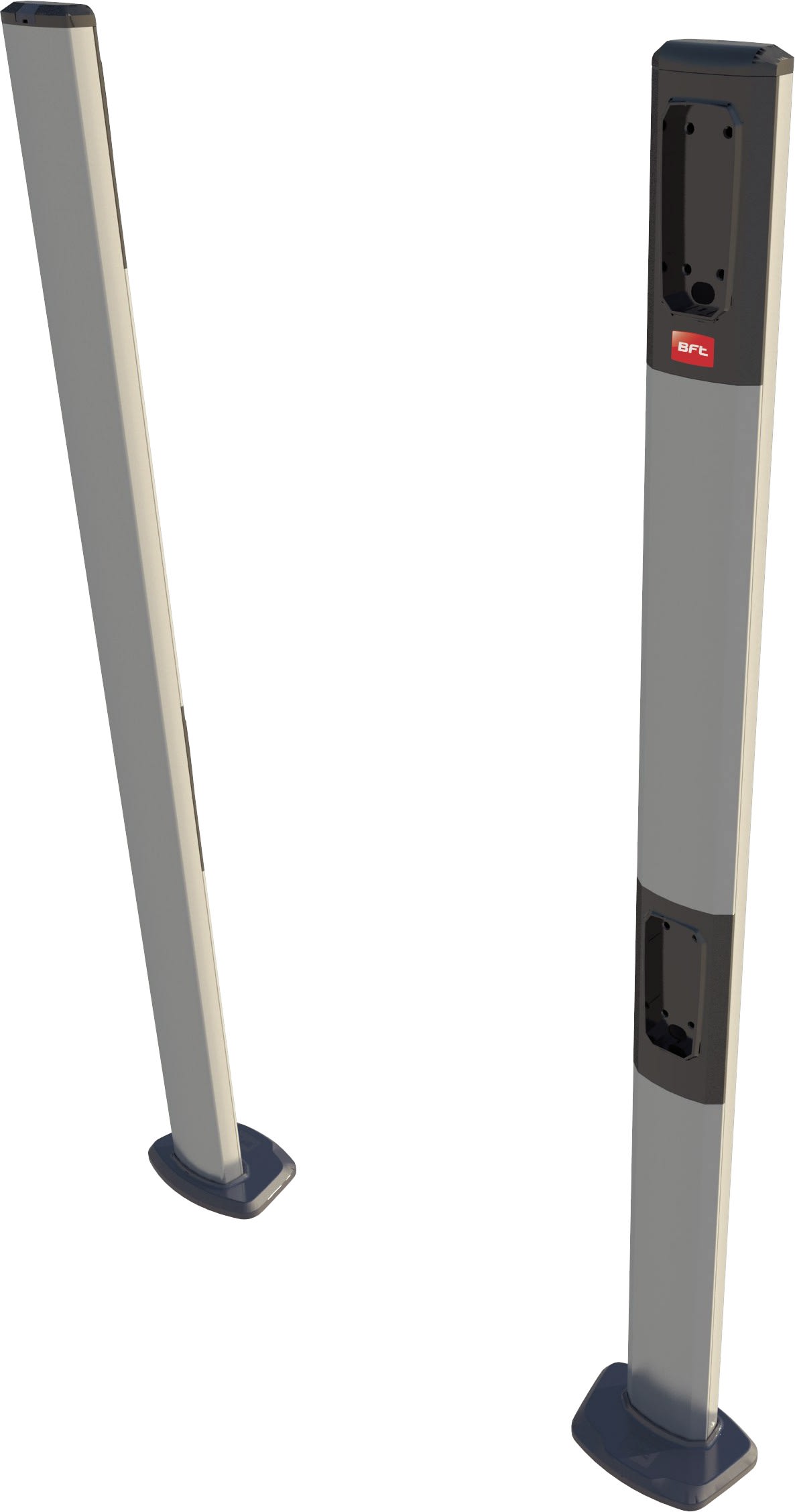 Automatismes BFT - PHP 2A Paire de colonnettes double pour THEA/DESME/COMPACTA h1038mm