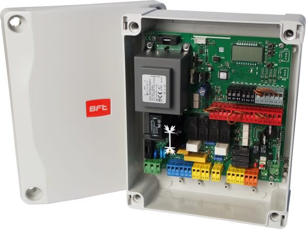 Automatismes BFT - Armoire de commande RIGEL 6 1 ou 2 moteur 230v av coffret+ulink