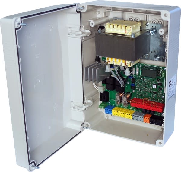 Automatismes BFT - Armoire de commande THALIA P pour 2 moteurs 24v indus avec transfo