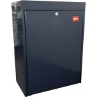 Automatismes BFT - THEKE B PRA 01 Caisson métal pour coulissant Ral 5008 dim 70x52x29