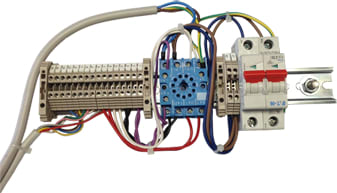 Automatismes BFT - SRV DIN extension rail din precâble avec protection