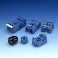 Finder - Support CI undécal 10A 250V pour série 6013, bleu, diam 19mm