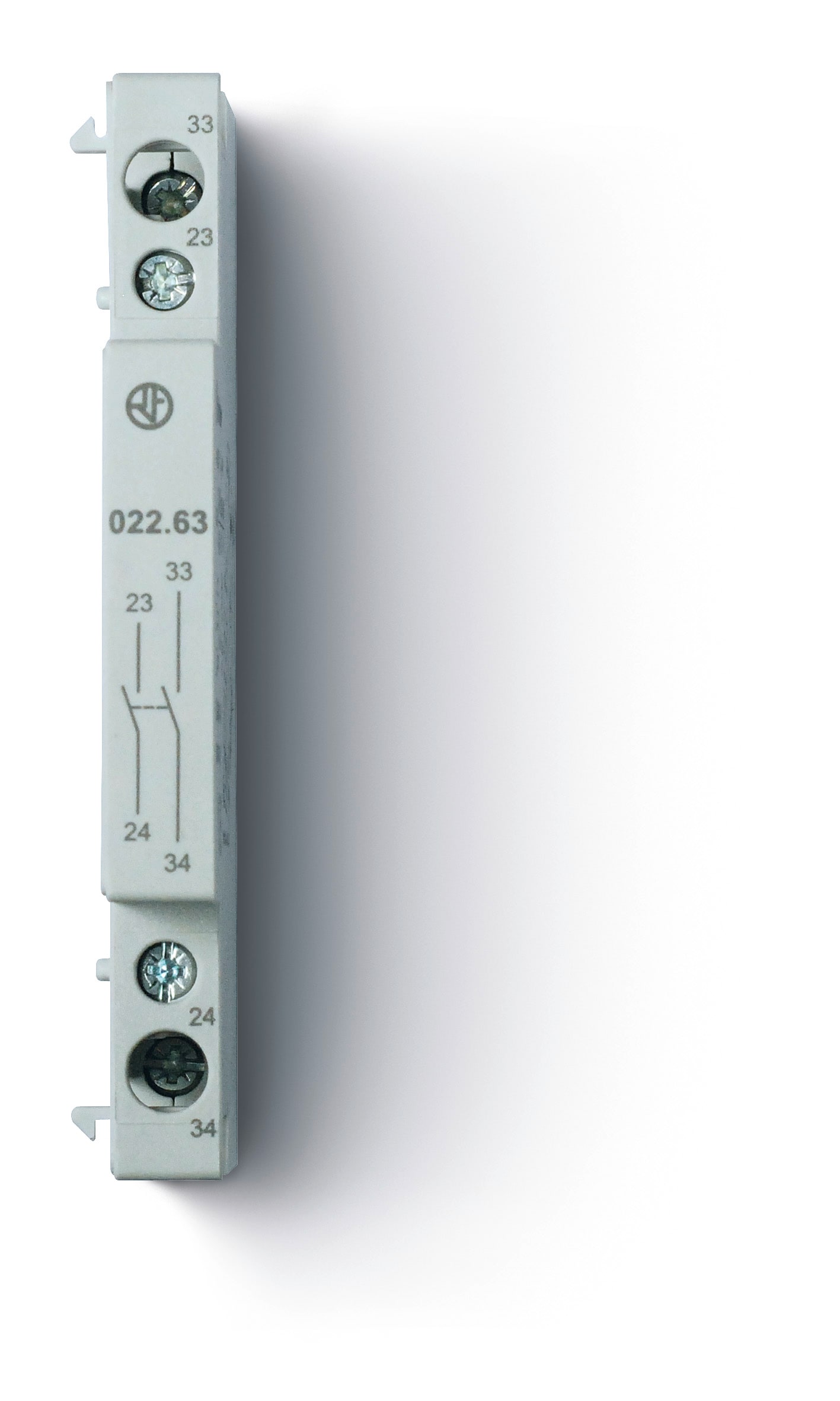 Finder - Modules Contacts auxiliaires 6A 2NO pour contacteur séries 2244 / 2264