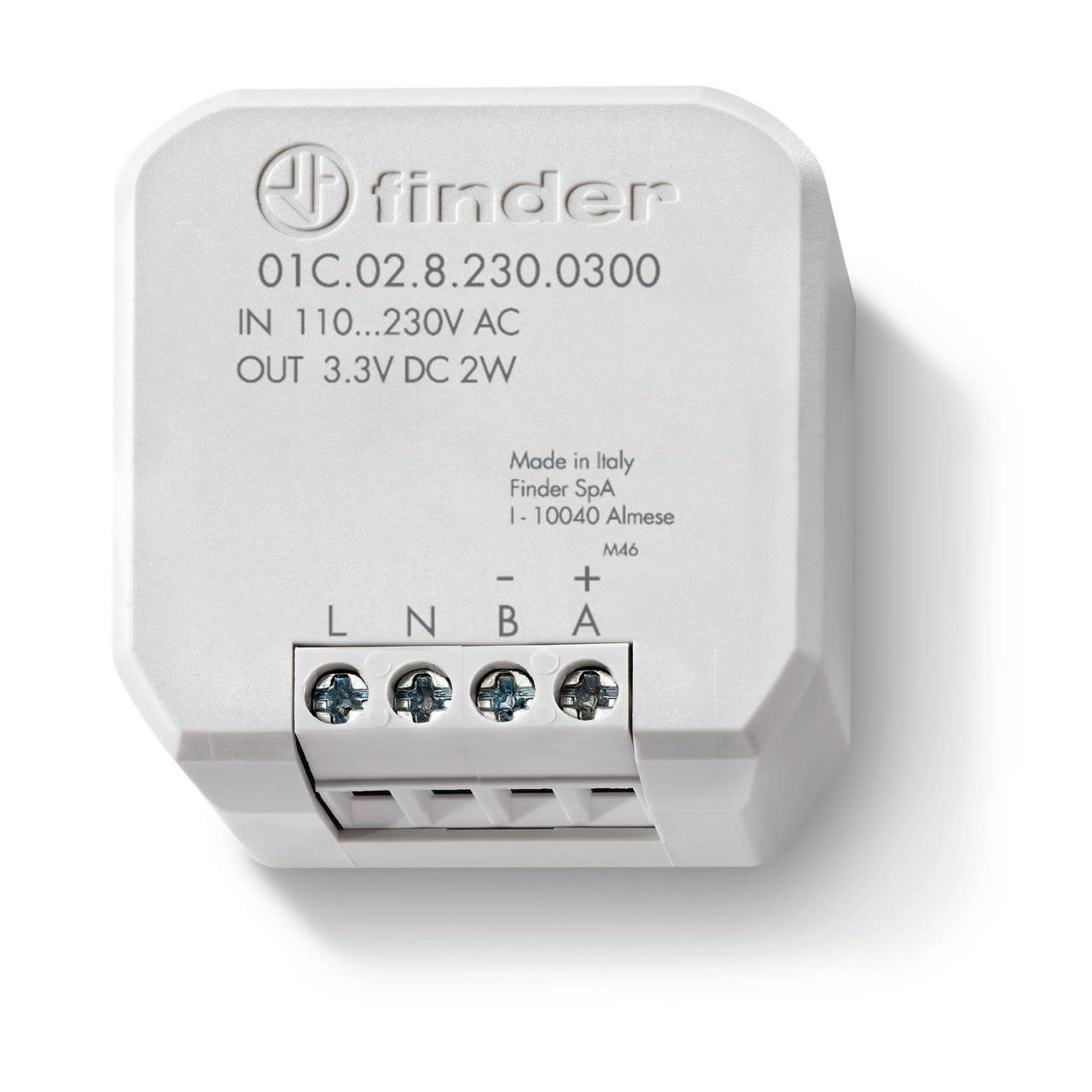 Finder - Alimentation externe pour Bliss, 110?230 VAC/ 3,3VDC, 2W