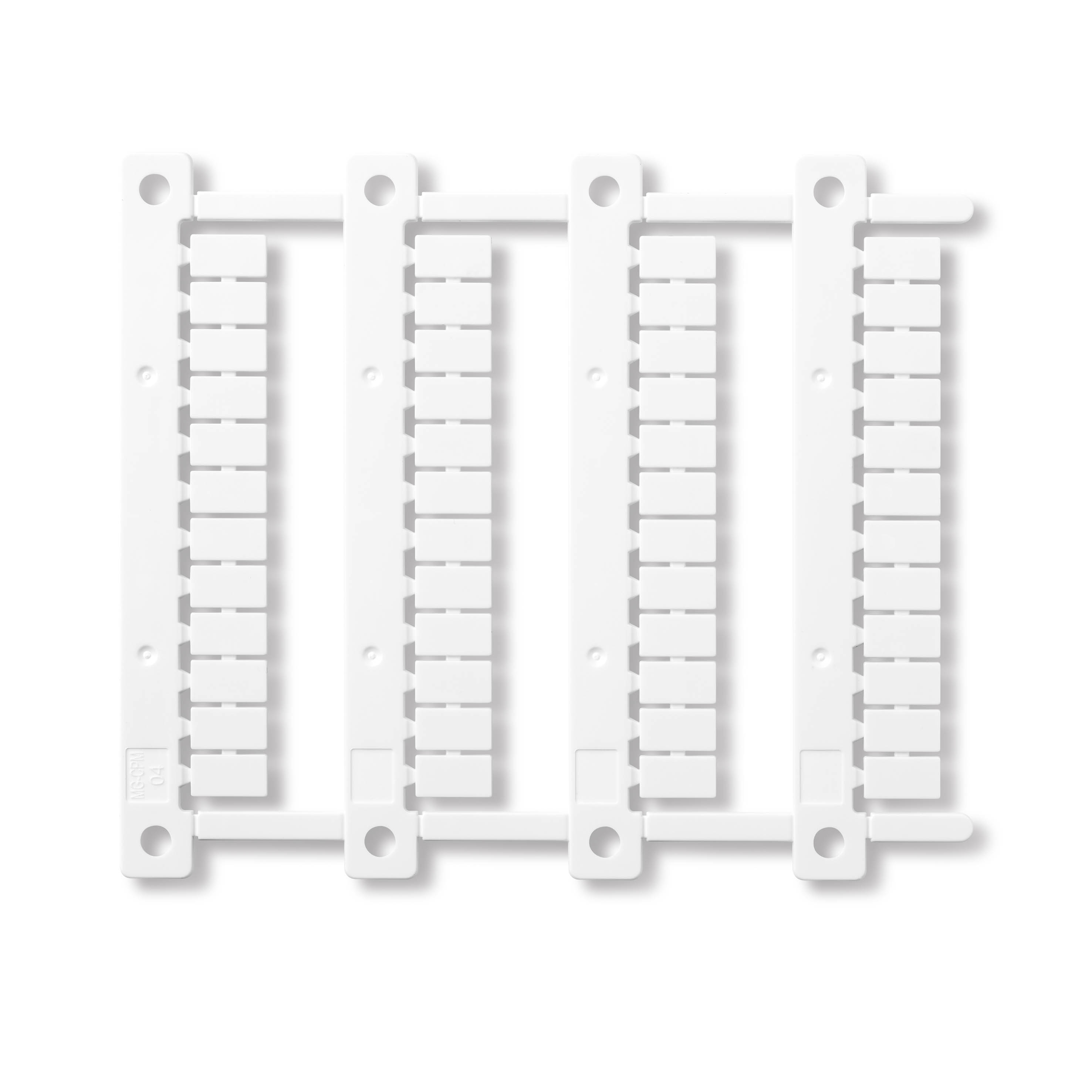 Finder - Plaque de 48 étiquettes d'identification compatible imprimante Cembre - 6x12mm