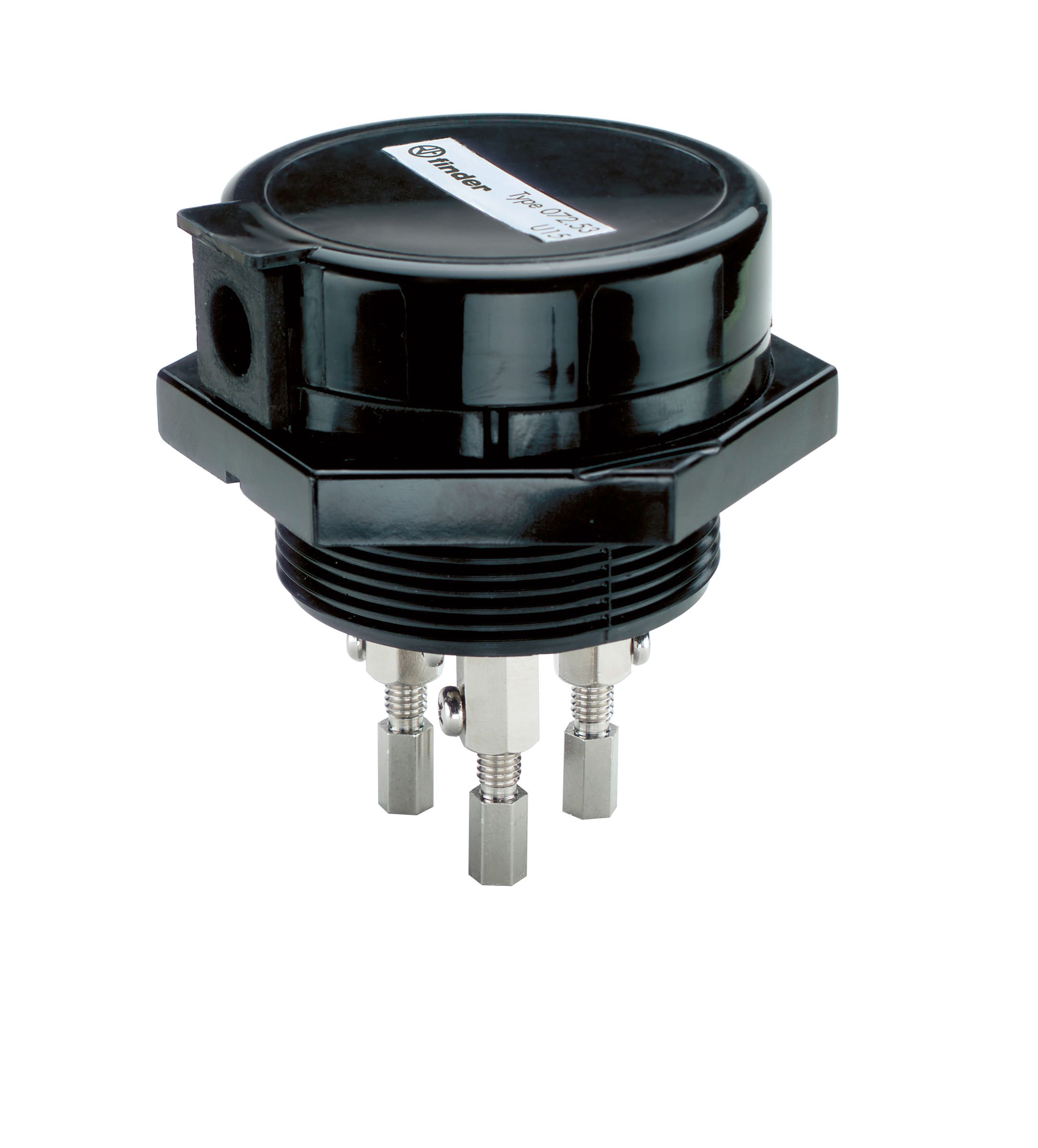 Finder - Porte-électrodes tripolaire pour séries 7201 ou 7211