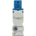 Finder - Fiche bleue DC pour la sortie de la lampe