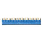 Finder - Peigne 16 broches bleu pour série 39