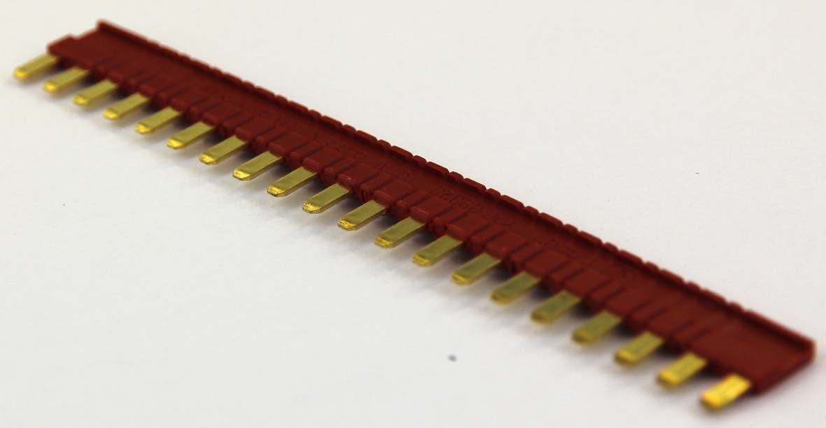 Finder - Peigne 20 broches rouge pour séries 3851-3861-3881-3891