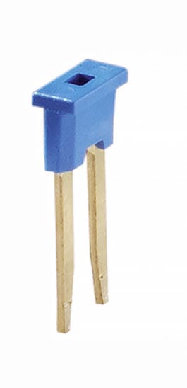 Finder - Cavalier 2 broches, 7 mm, pour supports Push-in