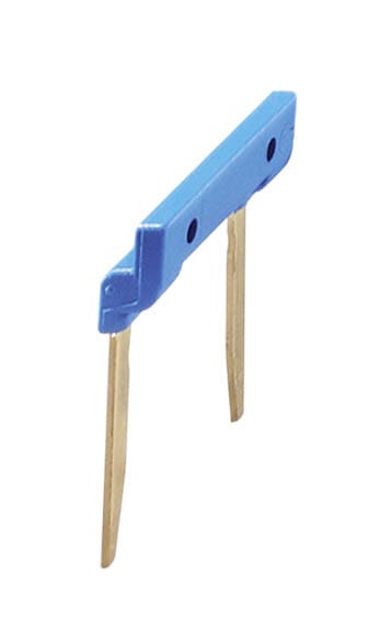 Finder - Cavalier 2 broches, 15mm, pour supports Push-in