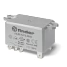 Finder - Relais de puissance 2RT 30A 24V DC, patte de fixation, Faston 250, AgSnO2