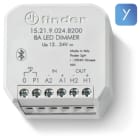 Finder - Variateur de lumiere YESLY pour ruban LED 8A 12 24V DC, Bluetooth