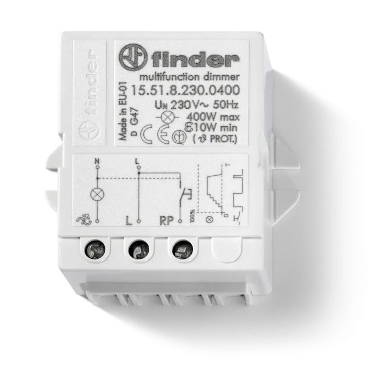 Finder - Variateur de lumière 400W 230V AC, variation par paliers