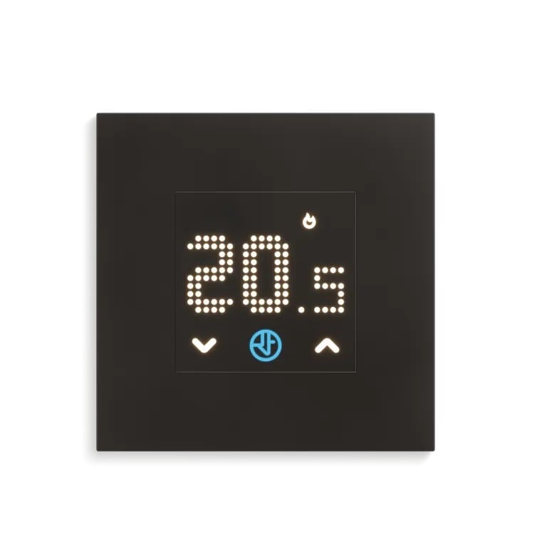 Finder - Thermostat digital journalier gris, 110...230VAC, 1 contact inverseur 5A