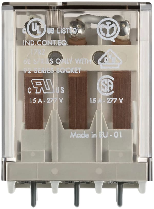 Finder - Relais de puissance CI 3NO 16A 230V AC, intervalle des contacts ? 3mm, AgSnO2