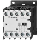 Finder - Mini contacteur 24V AC 3NO 9A 400V AC3 - 4kW AC3 + 1NO 2A 400V AC15