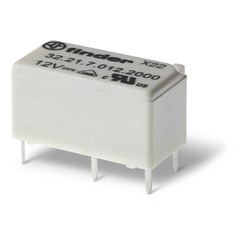 Finder - Relais miniature CI 1NO 6A 48V DC sensible, lavable, bas profil, AgSnO2
