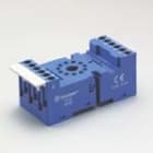 Finder - Support 10A 250V pour série 6012, bleu, étrier métal, à cage