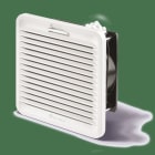 Finder - Ventilateur à filtre flux air inversé taille 4, 120VAC, 250m3/h, Push-in, IP54
