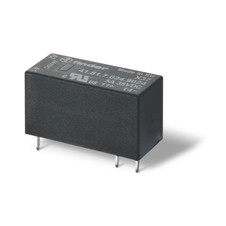 Finder - Relais statique CI bas profil 1NO 3A IN: 24V DC OUT : 240V AC, lavable