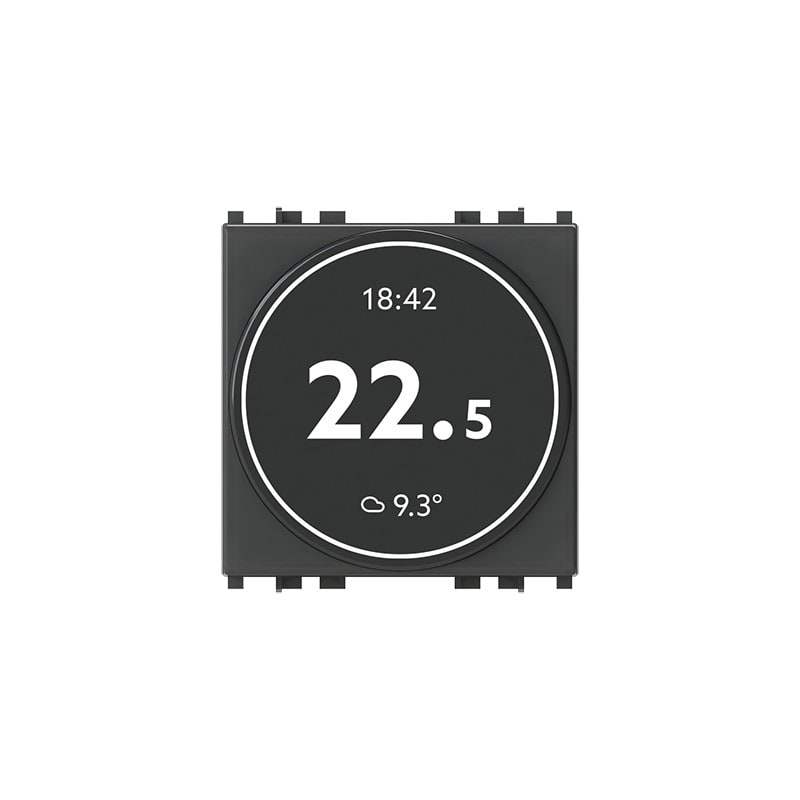 Finder - Thermostat SWIPE, hebdomadaire 1 RT 5A, 110...240VAC WiFi, Tactile
