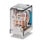 Finder - Relais industriel 4RT 7A 125V AC, AgNi + Au