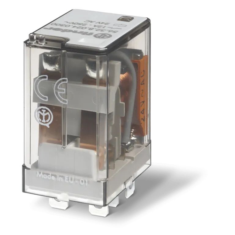 Finder - Relais de puissance 2RT 12A 6V DC