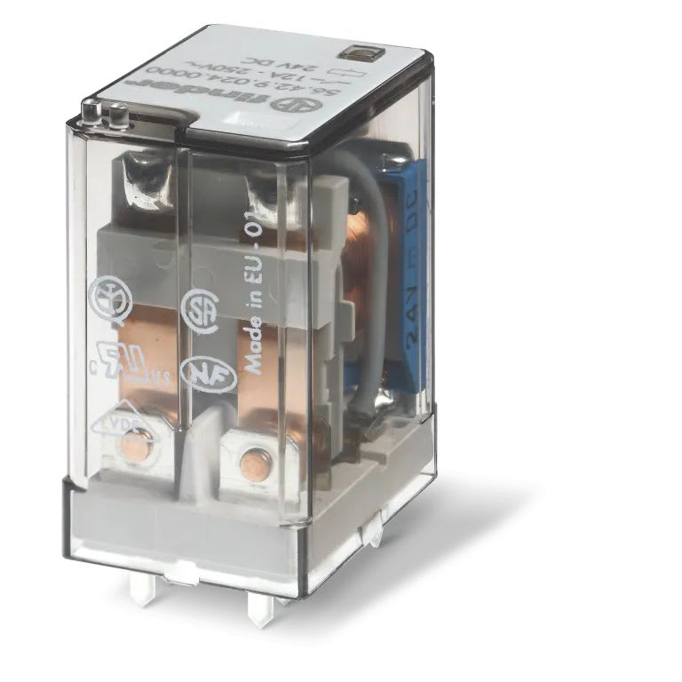 Finder - Relais de puissance CI 2RT 12A 12V DC