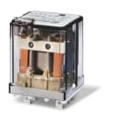 Finder - Relais de puissance 2RT 16A 24V DC, bouton test et indicateur méca, AgSnO2