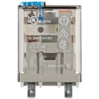 Finder - Relais de puissance 2RT 16A 12V DC, bouton test et indicateur mécanique AgSnO2