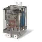 Finder - Relais de puissance 1NO+1NC 20A 24V DC, patte de fixation, Faston 250, AgSnO2