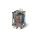 Finder - Relais de puissance 1NO+1NC 20A 12V DC, patte de fixation, Faston 250, AgSnO2