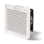 Finder - Ventilateur à filtre noir taille 4, 120V AC, 250m3/h, Push-in, IP54
