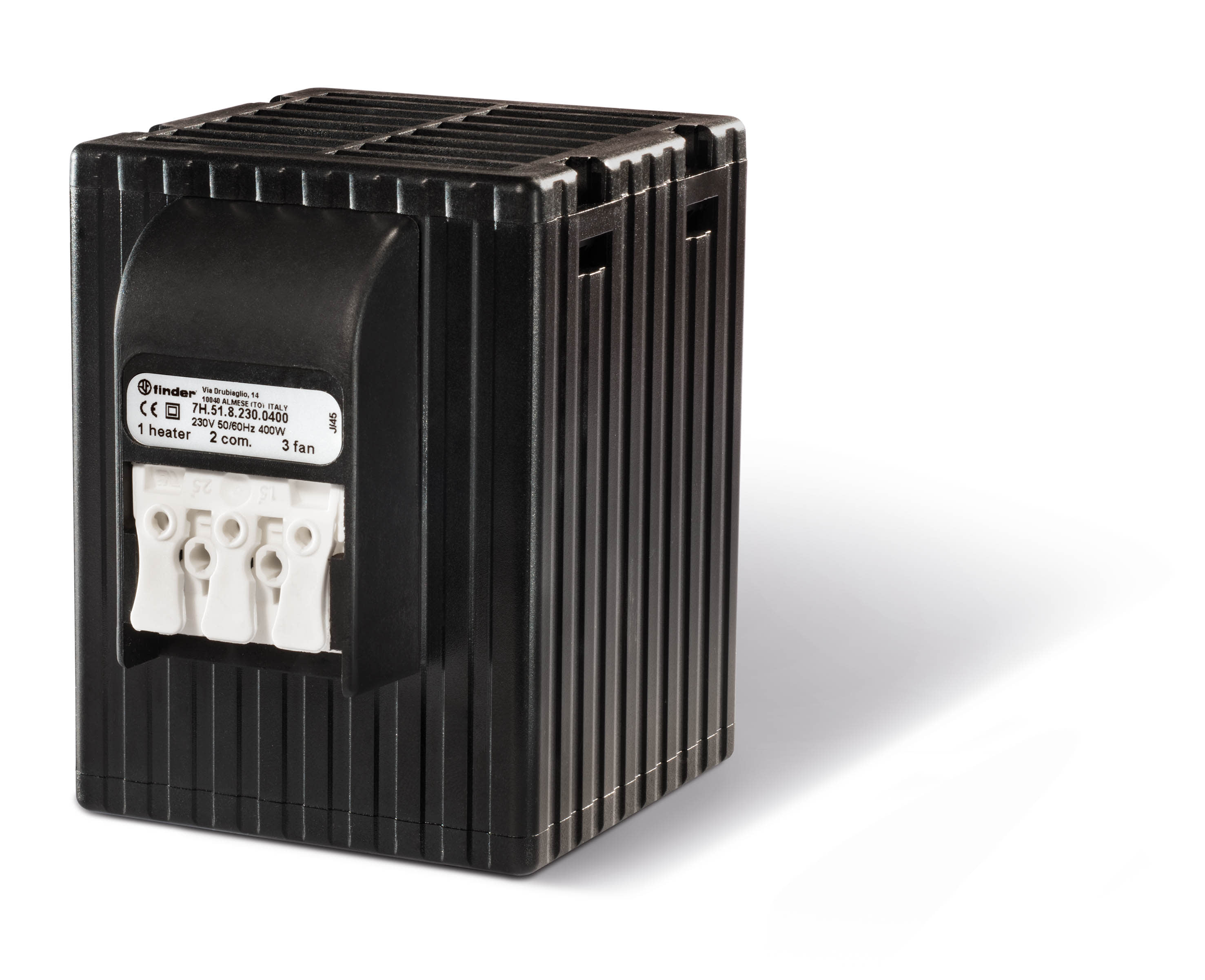 Finder - Resistance chauffante 230V AC 400W avec ventilation, bornes à cage