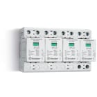 Finder - Paraf T1+2 4 varist Un 230V Iimp 12,5KA 1,5KV avec Telesignalisation