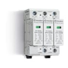 Finder - Paraf T1 3 varist Un 230V Iimp 12,5KA 1,2KV avec Telesignalisation