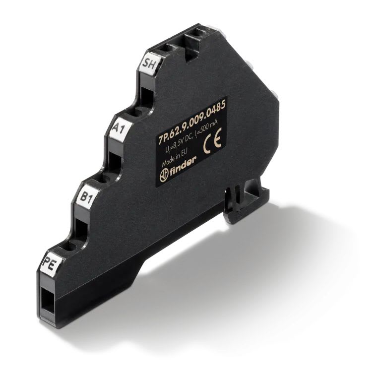 Finder - Paraf T2+3 diode+ éclat 24VDC 5KA 65V