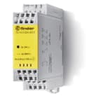 Finder - Relais mod contacts guidés 3NO + 1NC 6A 24V DC, AgSnO2, SIL2, à ressort