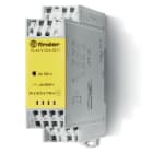 Finder - Relais mod contacts guidés 2NO+1NC+Aux 6A 24VDC, AgSnO2&AgNi+Au,SIL3,à ressort