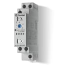 Finder - Tempo 6 fonctions multitension 1RT 16A 12-240VAC/DC, de 0,1s à 24h ferroviaire